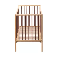 Lit Bébé Rémi - Vieux Rose -LES ENFANTS DU DESIGN Soldes lit bebe remi hetre vieux rose combelle 5 1264x1234