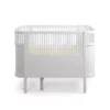 Sebra Lit Bébé évolutif - Blanc -LES ENFANTS DU DESIGN Soldes lit bebe sebra blanc new 1 1264x1234