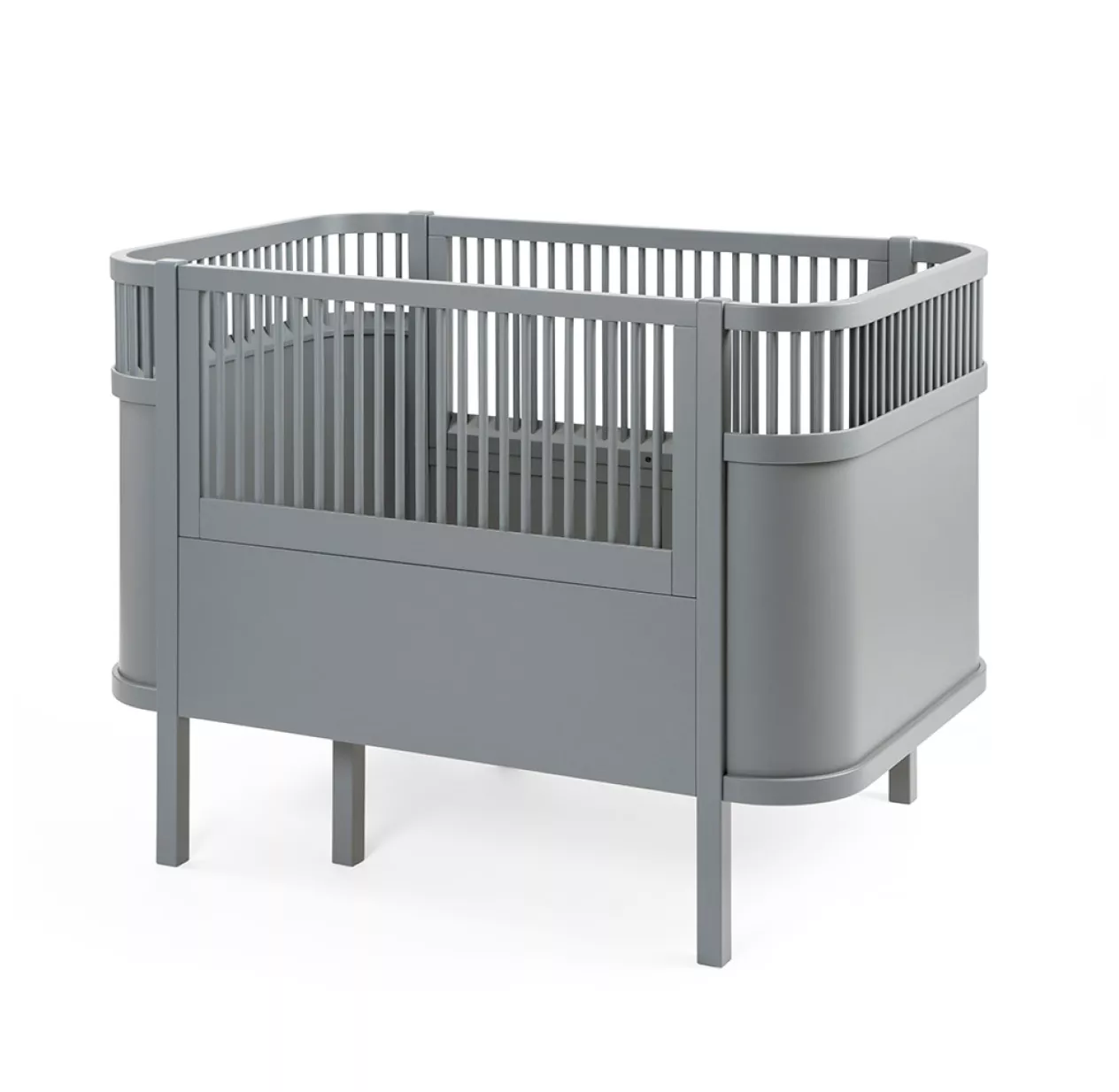 Sebra Lit Bébé évolutif - Gris 6 Sebra Lit Bébé évolutif - Gris – Image 4