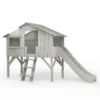 Lit Cabane Avec Toboggan - Gris Ciment 2 Lit Cabane Avec Toboggan - Gris Ciment -LES ENFANTS DU DESIGN Soldes lit cabane avec toboggan gris ciment mathy by bols 1 1264x1234