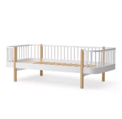 Lit Banquette Wood - Chêne -LES ENFANTS DU DESIGN Soldes lit enfant banquette wood chene oliver furniture 3 1264x1234