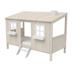 Lit Classic House - Vernis Blanchi