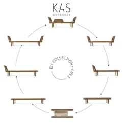 Lit Enfant Eli Combi - Chêne Fumé 10 Lit Enfant Eli Combi - Chêne Fumé -LES ENFANTS DU DESIGN Soldes lit enfant combi eli chene fonce kas kopenhagen 4 1264x1234