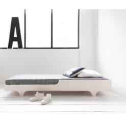 Lit Enfant A Teen Bed Et Son Matelas - Naturel 19 Lit Enfant A Teen Bed Et Son Matelas - Naturel -LES ENFANTS DU DESIGN Soldes lit enfant design a teen bed rafa kids ceruse blanc 2 1264x1234