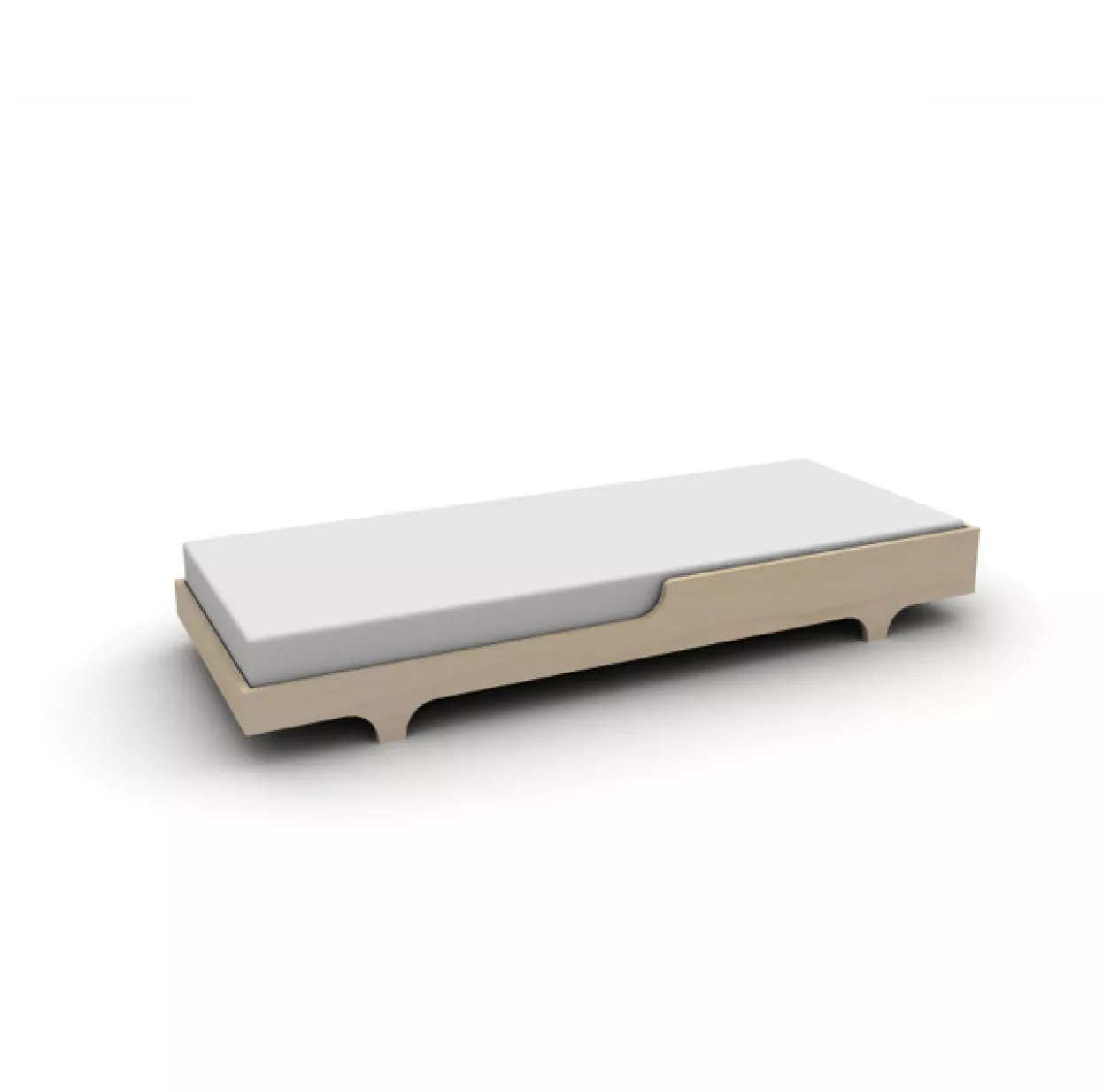 Lit Enfant A Teen Bed Et Son Matelas - Naturel 7 Lit Enfant A Teen Bed Et Son Matelas - Naturel – Image 5