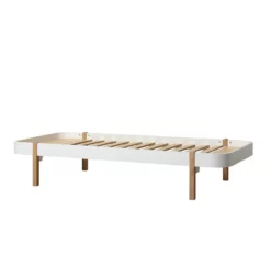 Lit Enfant Wood Lounger 90x200 - Chêne
