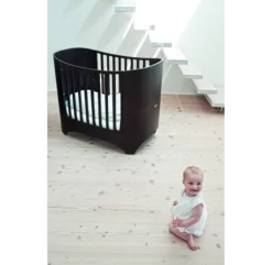 Lit évolutif Leander De 0 à 8 Ans - Noyer -LES ENFANTS DU DESIGN Soldes lit evolutif leander noyer 5 1264x1234