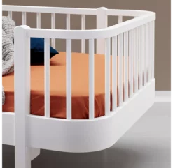 Lit Junior Banquette Wood - Blanc -LES ENFANTS DU DESIGN Soldes lit junior banquette blanc oliver furniture 3 1264x1234