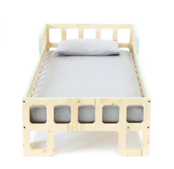 Lit Junior Lukaas - Mint -LES ENFANTS DU DESIGN Soldes lit junior lukaas mint xo in my room 3 1264x1234