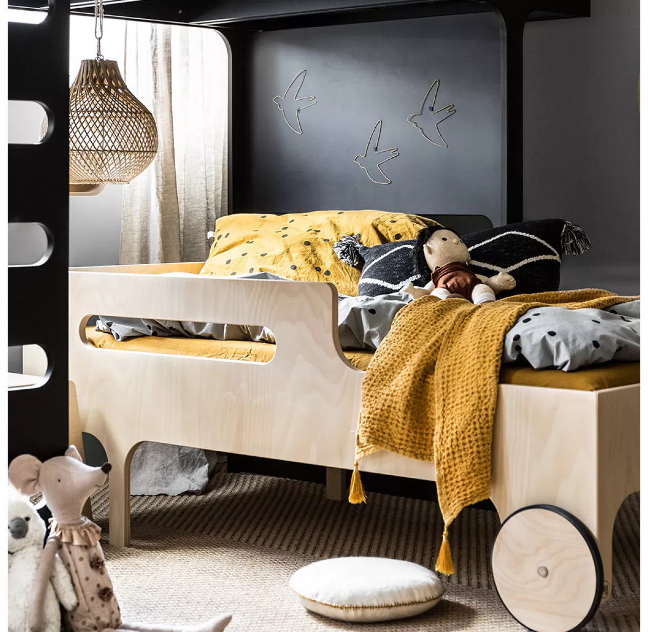 Lit Junior R Toddler Bed - Naturel 8 Lit Junior R Toddler Bed - Naturel – Image 6