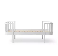 Lit Junior évolutif Wood - Blanc