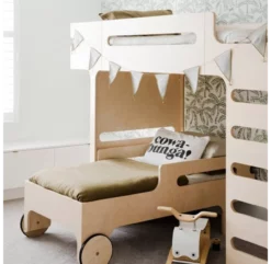 Lit Mezzanine F Bunk Bed - Naturel -LES ENFANTS DU DESIGN Soldes lit mezzanine f bunk bed naturel rafa kids 5 1264x1234