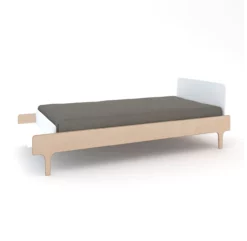 Lit Enfant River - Blanc/Bouleau