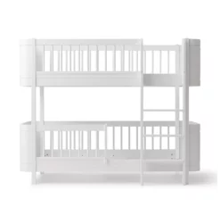 Lit Superposé Junior Wood Mini+ - Blanc