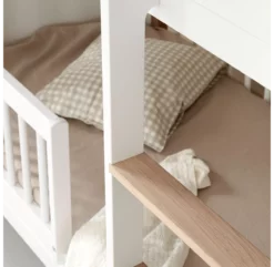 Lit Superposé Junior Wood Mini+ - Blanc/Chêne 13 Lit Superposé Junior Wood Mini+ - Blanc/Chêne -LES ENFANTS DU DESIGN Soldes lit superpose junior mini plus wood chene oliver furniture 6 1264x1234
