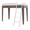 Lit Mezzanine Perch - Noyer -LES ENFANTS DU DESIGN Soldes lit superpose perch oeuf nyc noyer 2 1264x1234