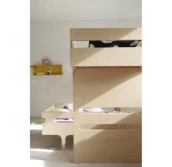 Lit Superposé F+ R Bed - Naturel -LES ENFANTS DU DESIGN Soldes lit superpose rafa kids 5 1264x1234