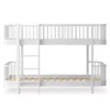 Lit Superposé Wood Original Bas - Blanc -LES ENFANTS DU DESIGN Soldes lit superpose wood original bas low blanc oliver furniture 1 1264x1234