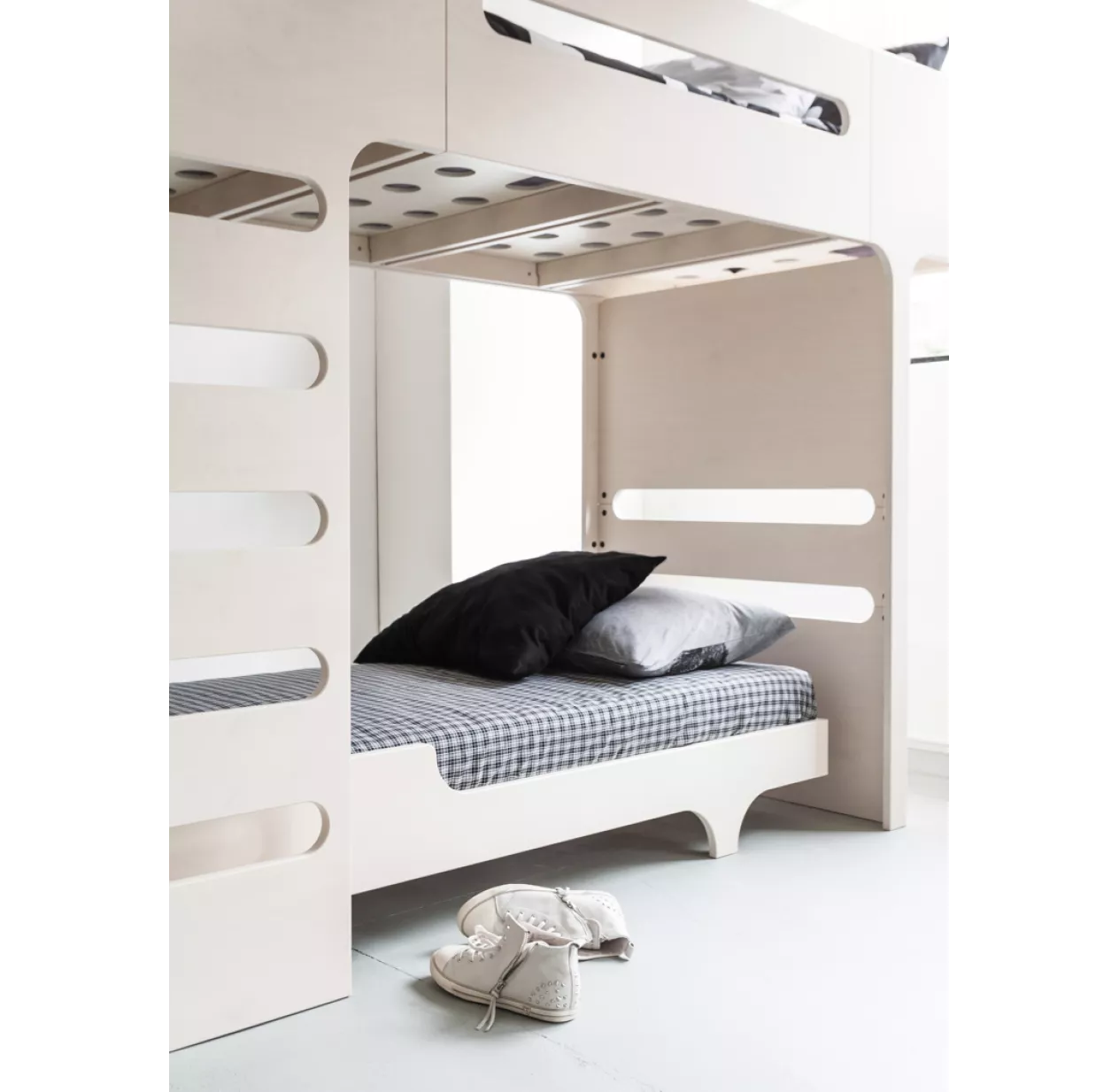 Lit Superposé F+ A Bed Et Son Matelas - Naturel 6 Lit Superposé F+ A Bed Et Son Matelas - Naturel – Image 4