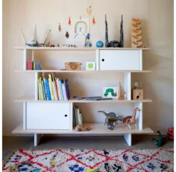 Bibliothèque Mini Library - Bouleau -LES ENFANTS DU DESIGN Soldes mini librairie bouleau oeuf 1 1264x1234