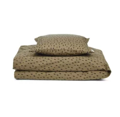 Liewood Parure De Lit Graphic Stroke - Kaki