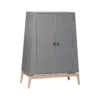 Leander Petite Armoire Luna - Gris -LES ENFANTS DU DESIGN Soldes petite armoire luna grise leander 1 1264x1234