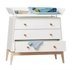 Leander Plan à Langer Pour Commode Luna - Blanc -LES ENFANTS DU DESIGN Soldes plan a langer commode luna blanc leander 5 1264x1234