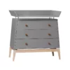 Leander Plan à Langer Pour Commode Luna - Gris -LES ENFANTS DU DESIGN Soldes plan a langer commode luna grise leander 1 1264x1234