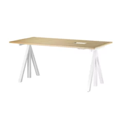 Plateau Bureau Pour Piètement - Chêne