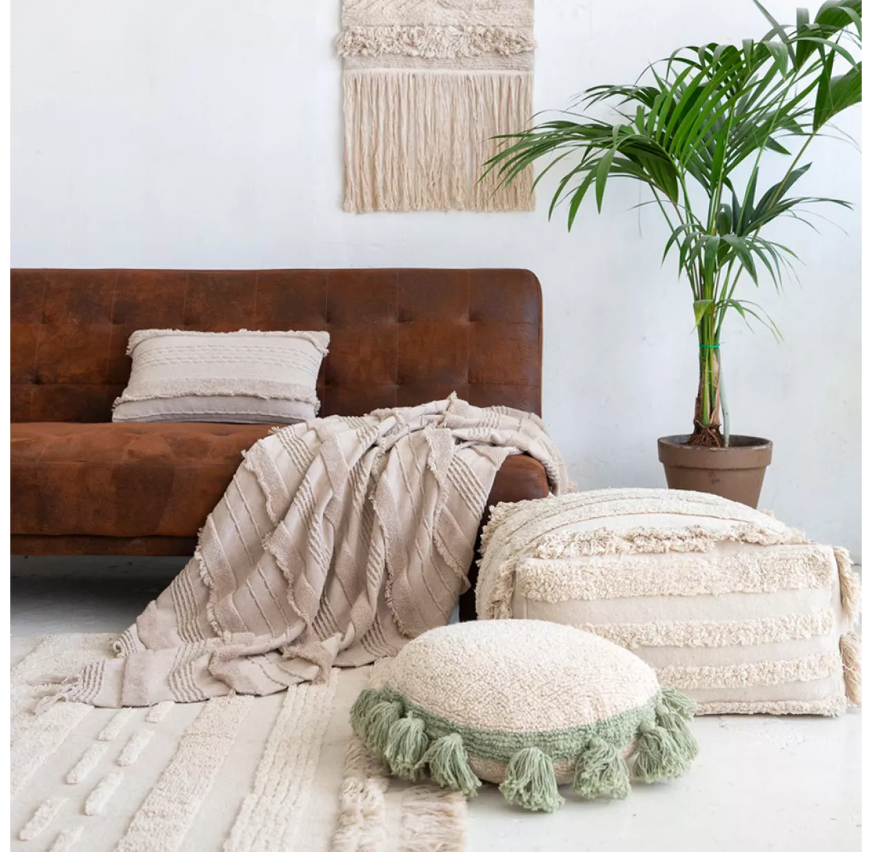 Lorena Canals Pouf Air - Naturel 4 Lorena Canals Pouf Air - Naturel – Image 2