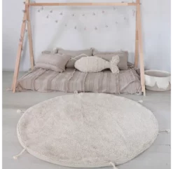 Lorena Canals Pouf Lou - Naturel -LES ENFANTS DU DESIGN Soldes pouf lou naturel lorena canals 2 1264x1234