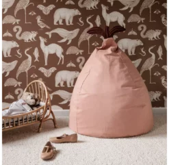 Ferm LIVING Pouf Poire - Vieux Rose 5 Ferm LIVING Pouf Poire - Vieux Rose -LES ENFANTS DU DESIGN Soldes pouf poire rose ferm living 2 1264x1234