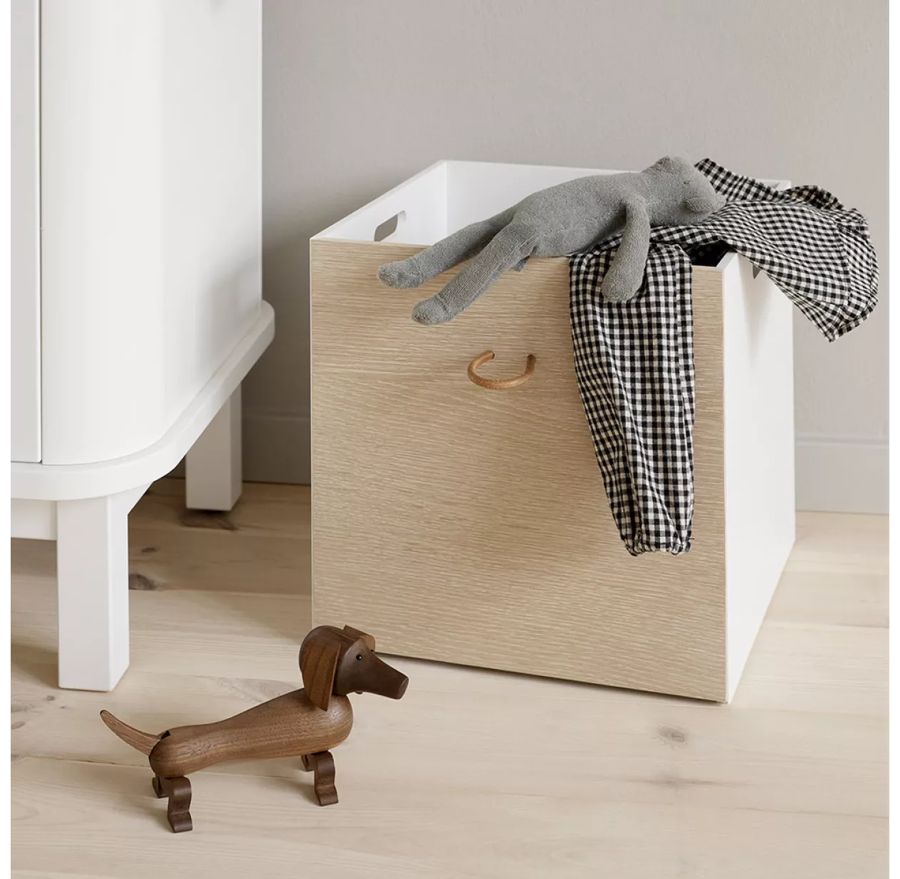 Set De 3 Caissons - Chêne/Blanc 4 Set De 3 Caissons - Chêne/Blanc – Image 3