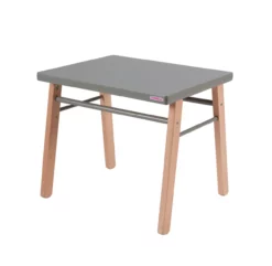 Table Gabriel Et Chaise Enfant Louise - Gris -LES ENFANTS DU DESIGN Soldes table gabriel chaise louise combelle hetre gris combelle 4 1264x1234