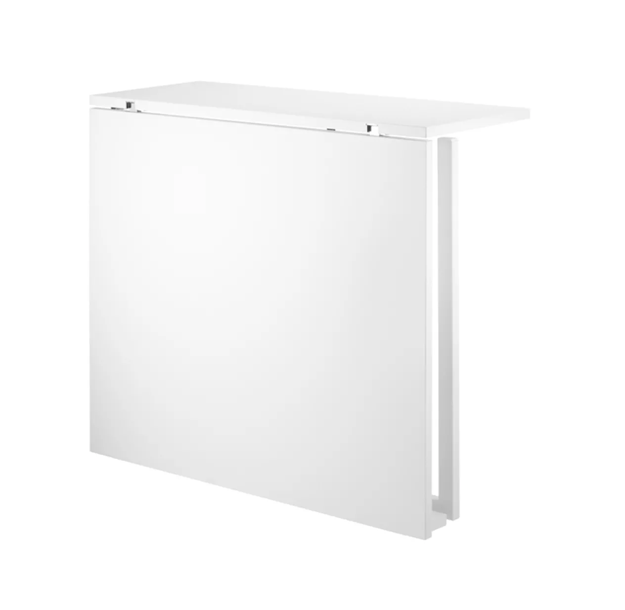 Table Murale Pliante - Blanc 4 Table Murale Pliante - Blanc – Image 2