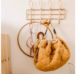 Play&Go Sac - Tapis D'éveil Organic - Moutarde -LES ENFANTS DU DESIGN Soldes tapis sac de jeux organic moutarde play and go 4 1264x1234