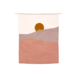 Tenture Murale Landscape Morning - Rose Quartz