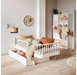 Lit Banquette Wood - Chêne -LES ENFANTS DU DESIGN Soldes tiroir pour lit wood original oliver furniture 2 1264x1234 5