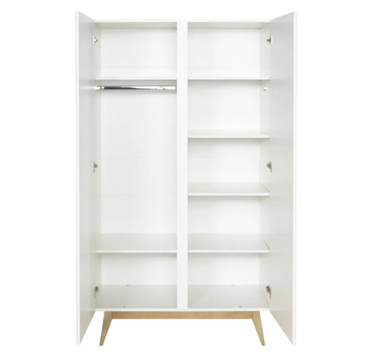Armoire 2 Portes Trendy - Blanc 4 Armoire 2 Portes Trendy - Blanc – Image 2