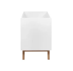 Lit Bébé Canapé Trendy 60 X 120 - Blanc -LES ENFANTS DU DESIGN Soldes trendy blanc lit bebe 60x120 quax 3 1264x1234