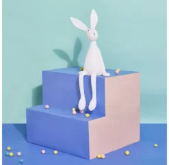 Lampe Veilleuse Joseph Le Lapin - Blanc -LES ENFANTS DU DESIGN Soldes veilleuse lapin rose in april 4 1264x1234